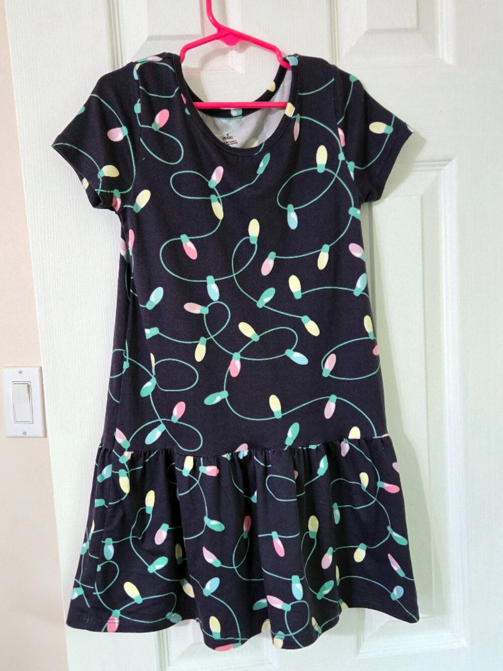 Girls Dress - Holiday Lights